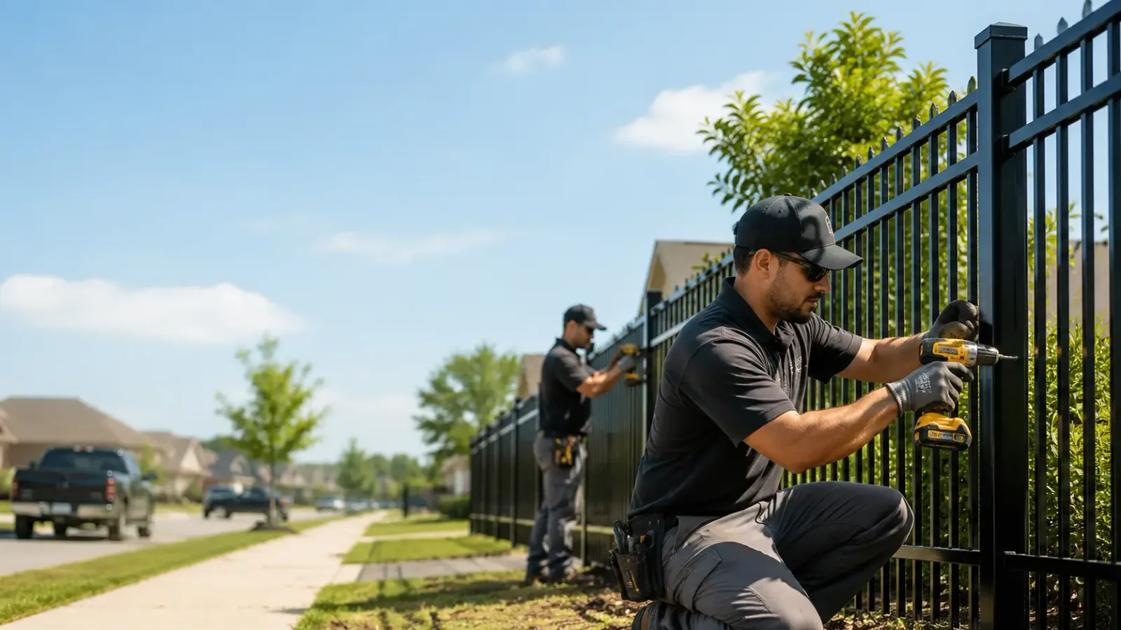 Metal Fence Installation in Hinton, VA